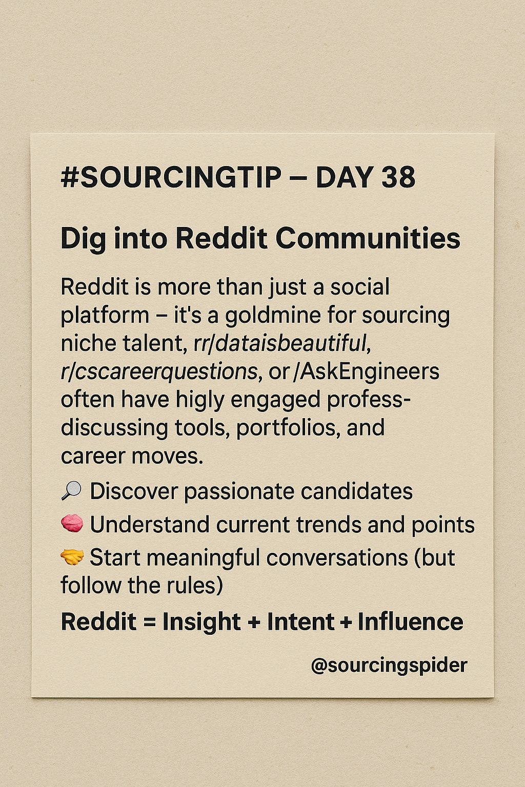 Redditor Source #SourcingTip- Day 38 Explore Reddit to Source Passive Talent ...