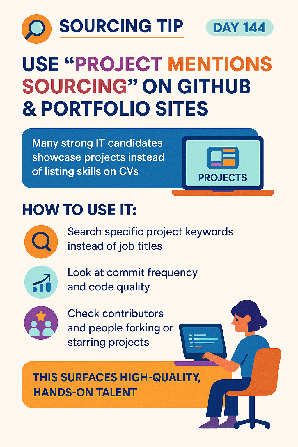 Sourcing Tip Day 144: Use Project Mentions Sourcing on GitHub ...
